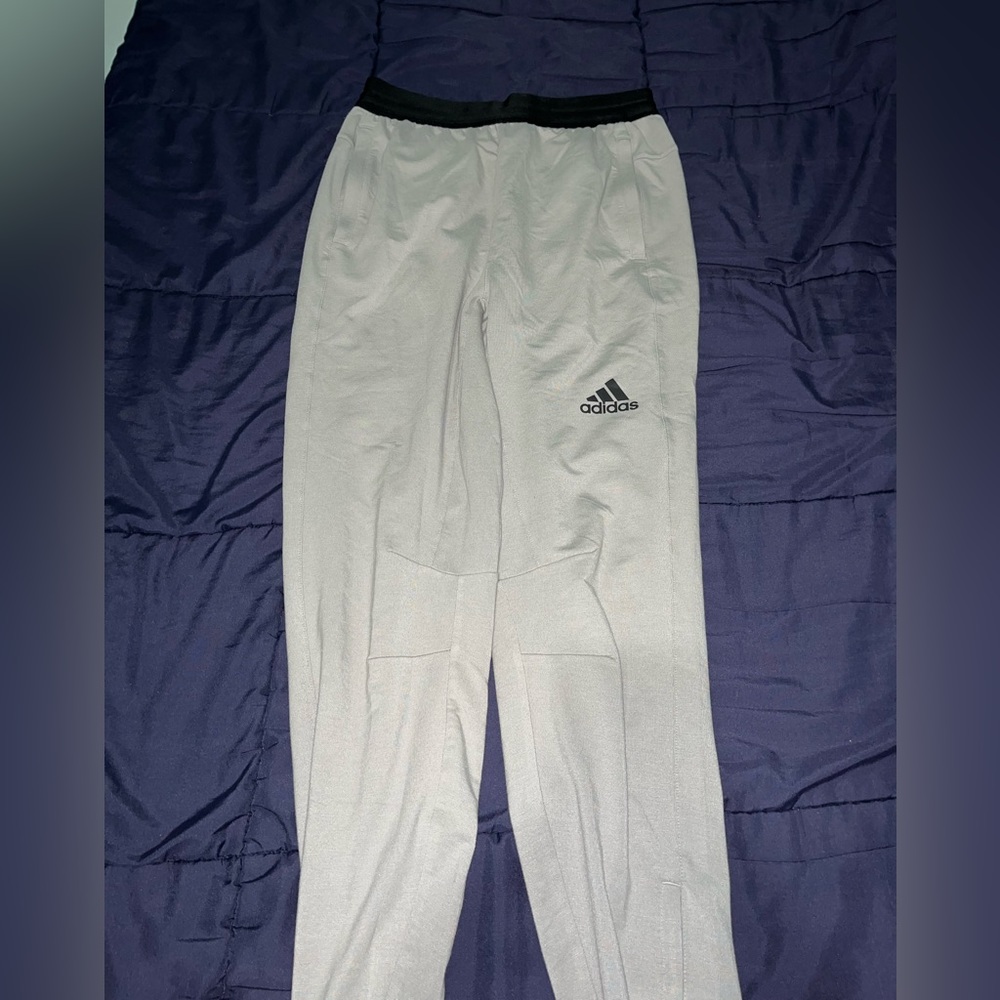 Grey Adidas Sweatpants